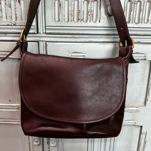 Coach Vintage '97 Brown Flap Fletcher Bag 4150
